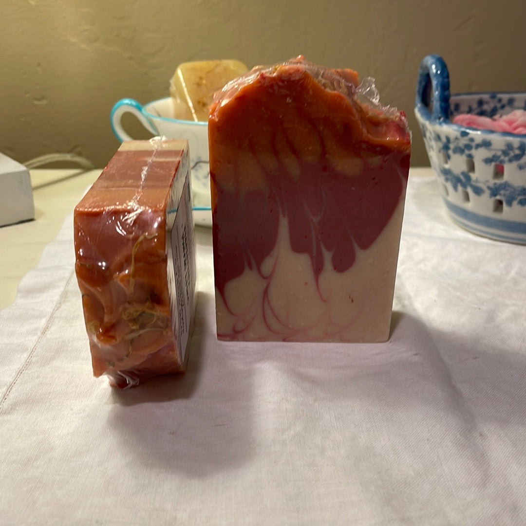 Sweet Orange + Chili Pepper Goat Milk Soap