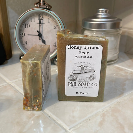 Honey Spiced Pear Goat Milk Soap