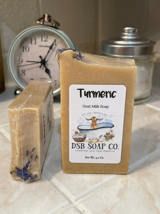 Turmeric - Unscented Goat Milk Soap