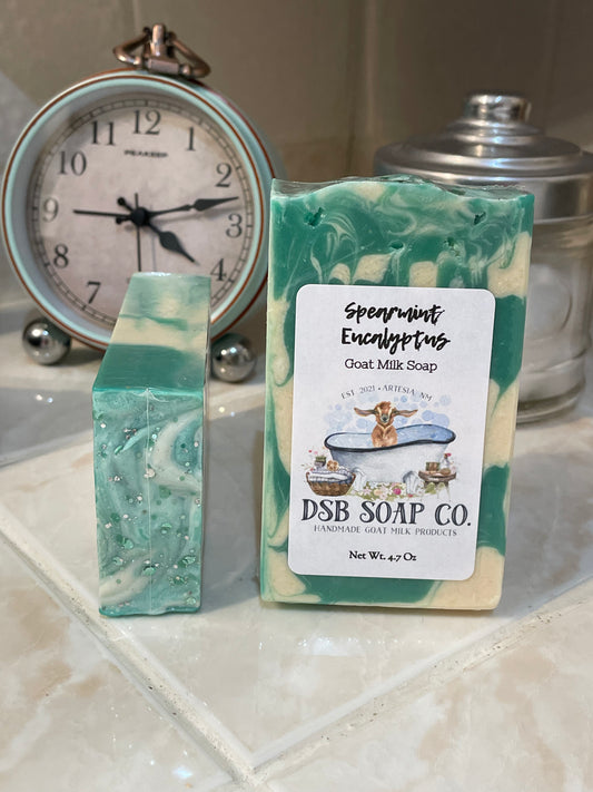 Spearmint Eucalyptus - Goat Milk Soap