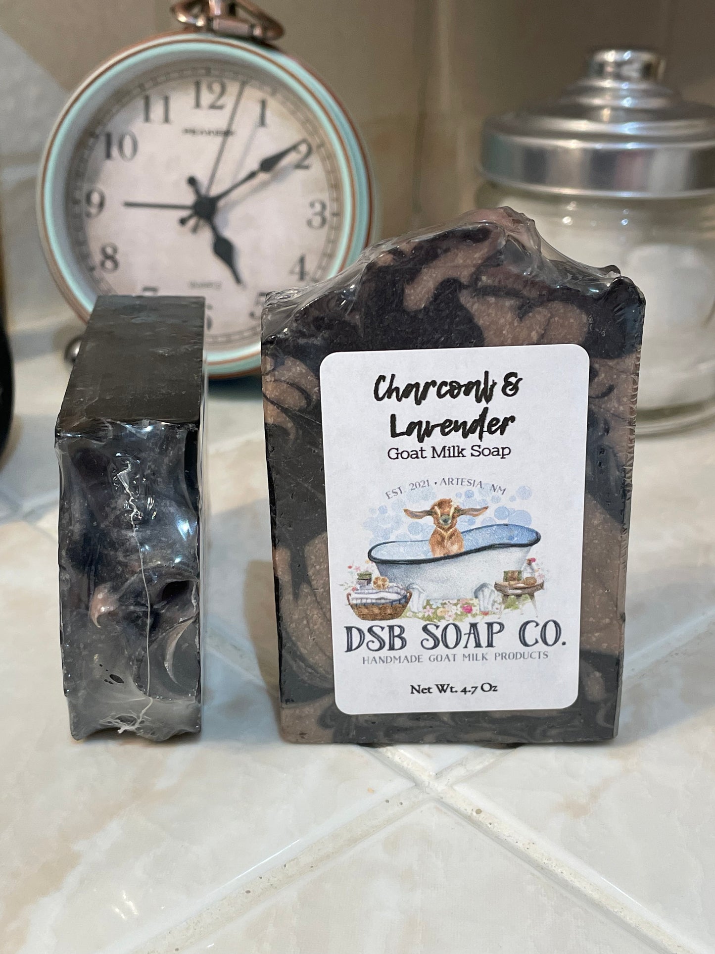 Charcoal & Lavender - Goat Milk Soap